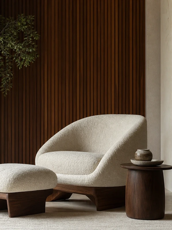 Warm refined laminate finish